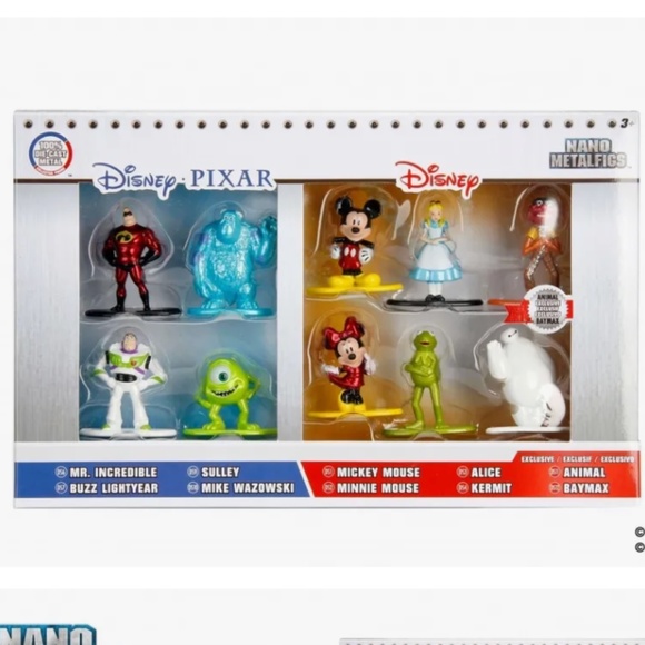 Disney Pixar Nano Metalfig Die-Cast Metal Collectible Figurines - Picture 1 of 6